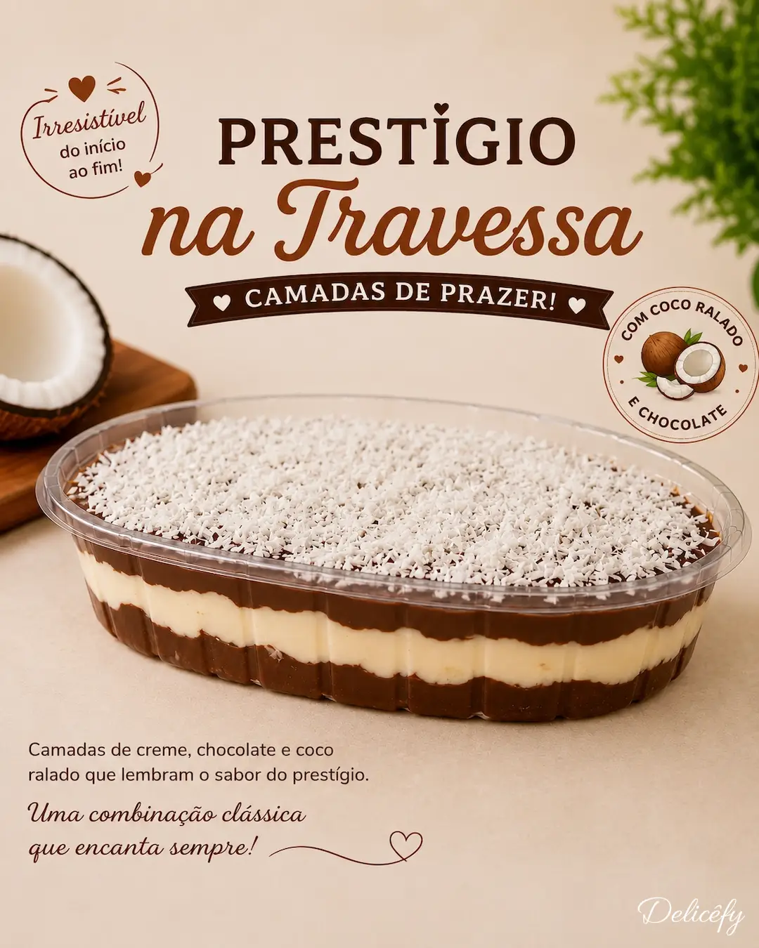 Prestígio na Travessa artesanal Delicêfy