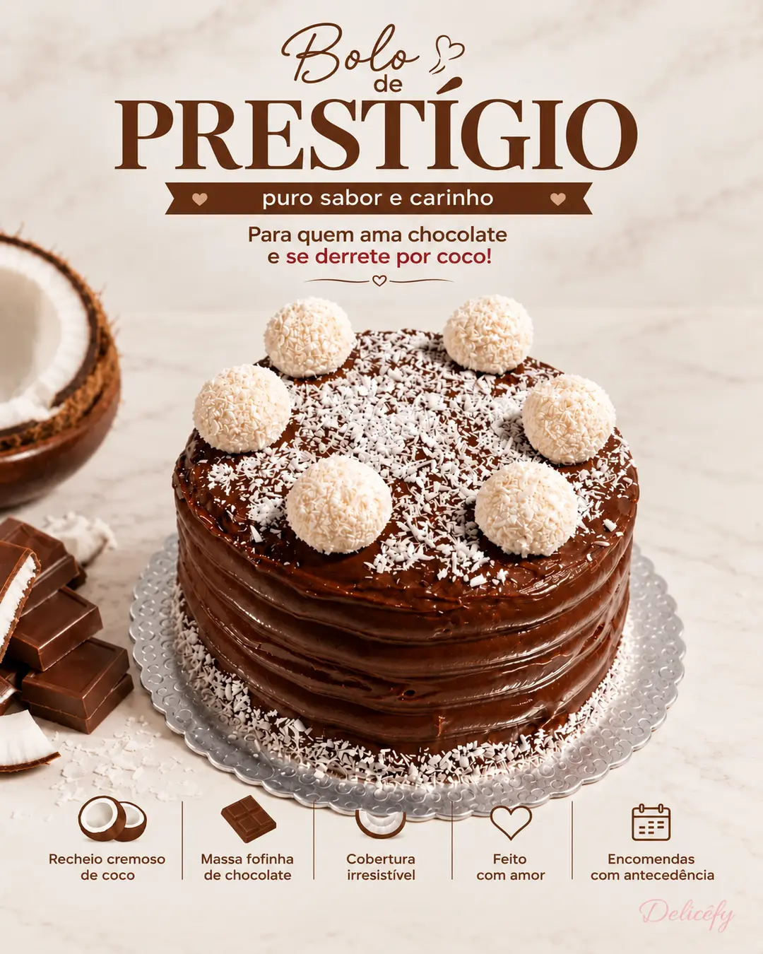 Bolo de Prestígio
